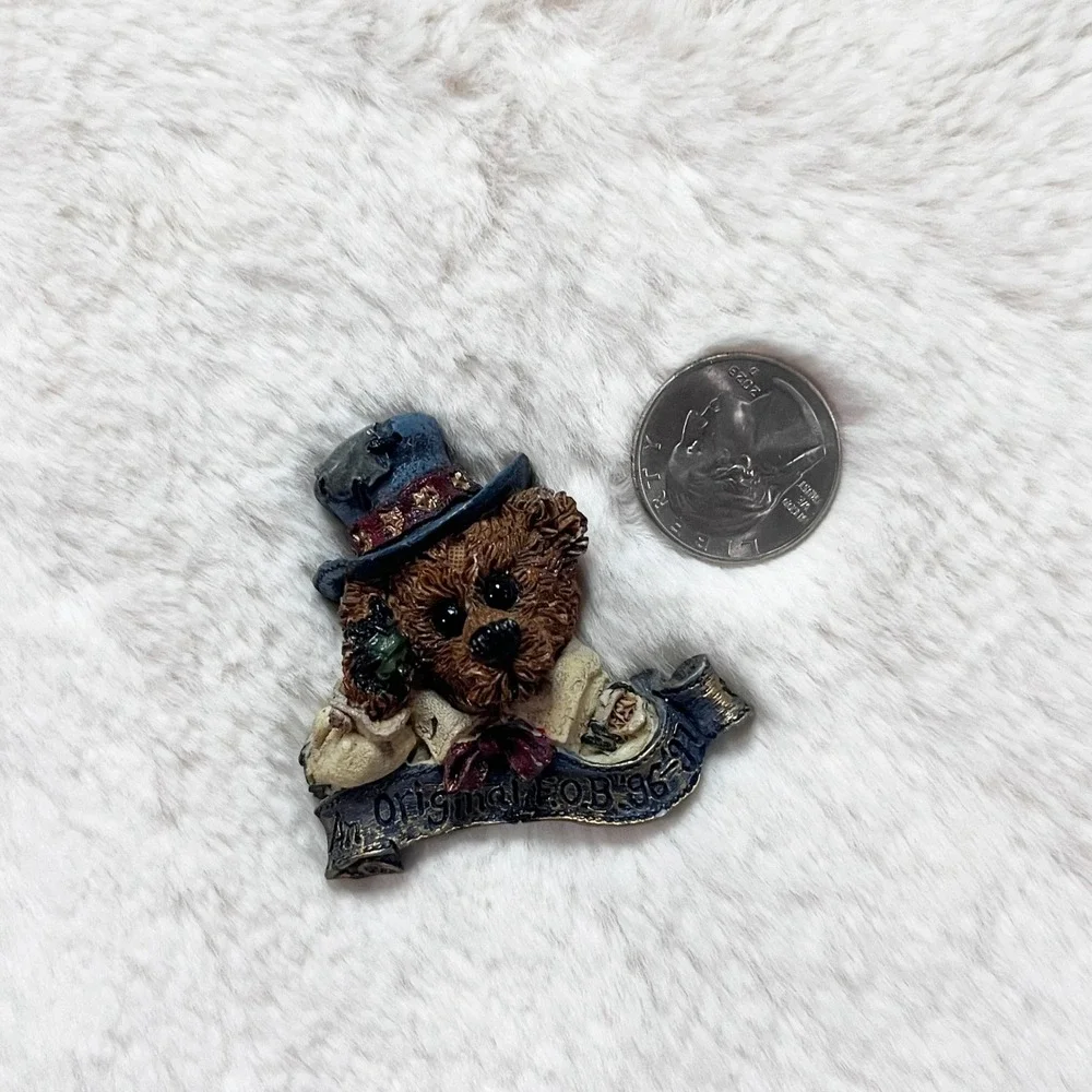 🔮 5/$25 Vintage Boyd's‎ Bears Original FOB Friend Of Bears 1996-97 Pin